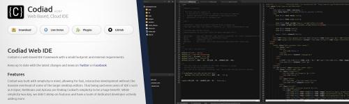 CODIAD, l'éditeur de code en ligne